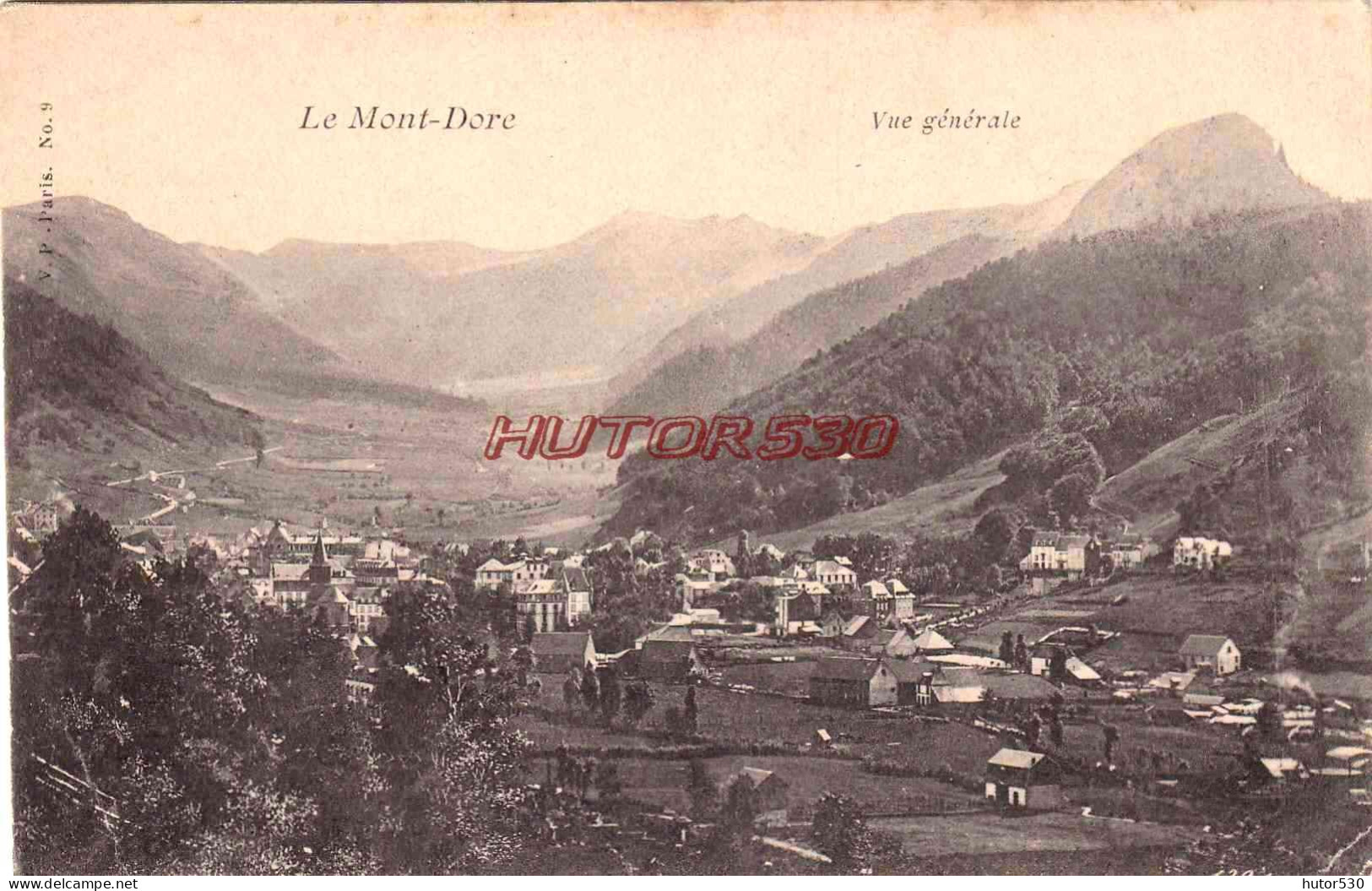 CPA LE MONT DORE - VUE GENERALE - Le Mont Dore