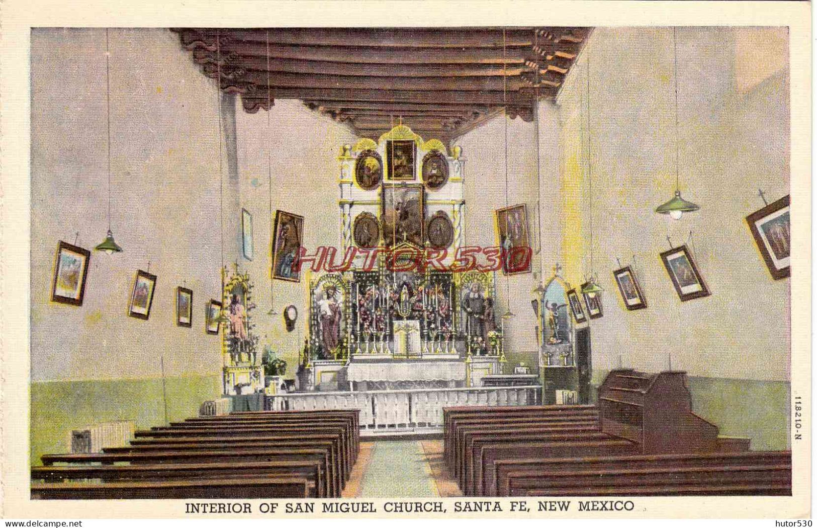 CPA SANTA FE - NEW MEXICO - SAN MIGUEL CHURCH - Andere & Zonder Classificatie