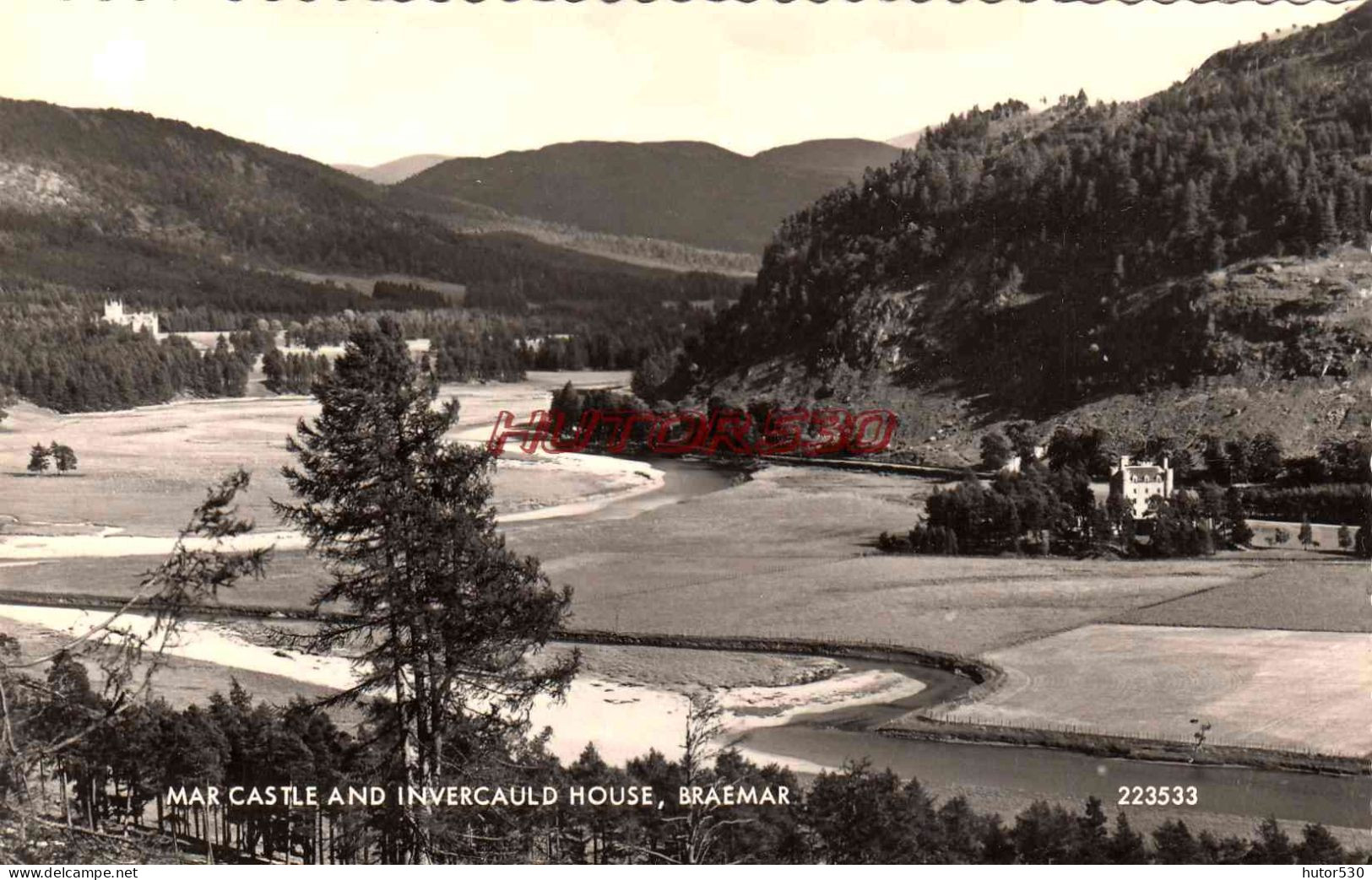 CPSM BRAEMAR - MAR CASTLE AND INVERCAULD HOUSE - Other & Unclassified