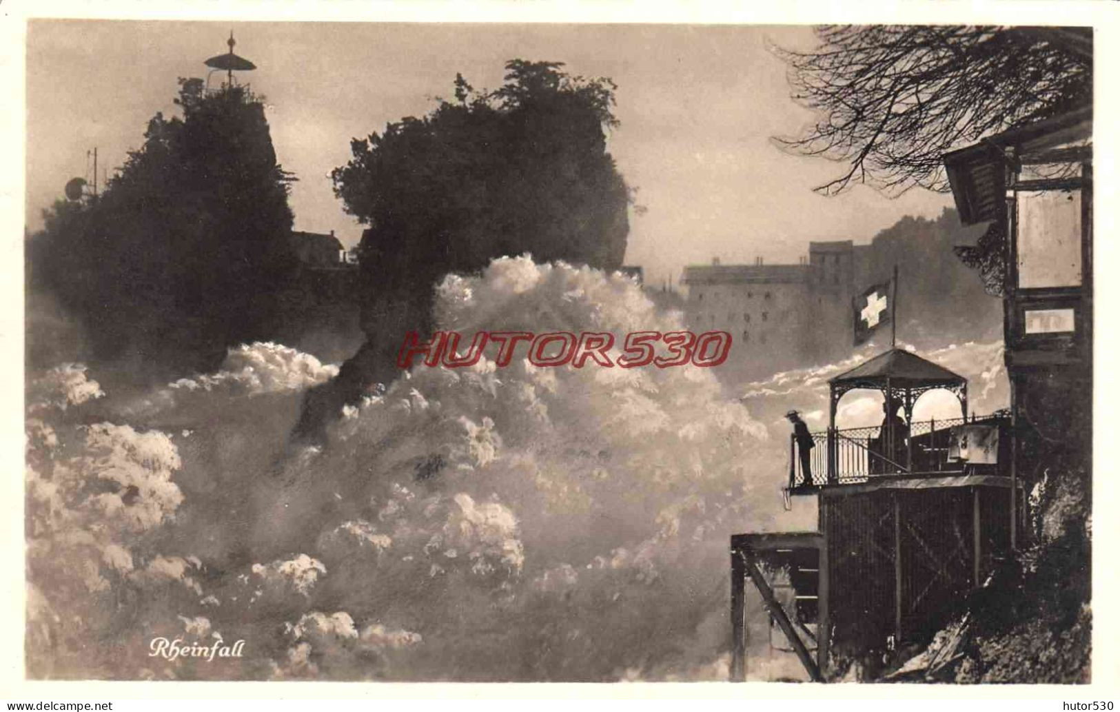 CPSM RHEINFALL - CHUTE DU RHEIN - Other & Unclassified