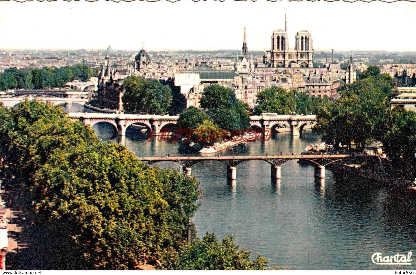 CPSM PARIS - LES SEPT PONTS - Bridges
