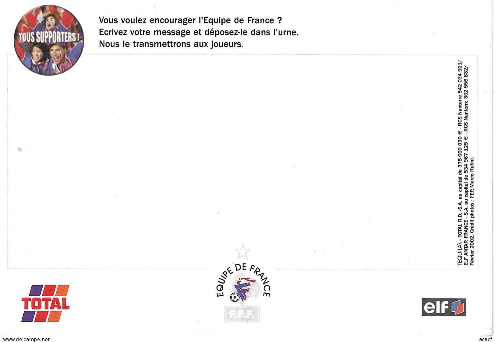 Equipe De France De Football 1998  - - Football