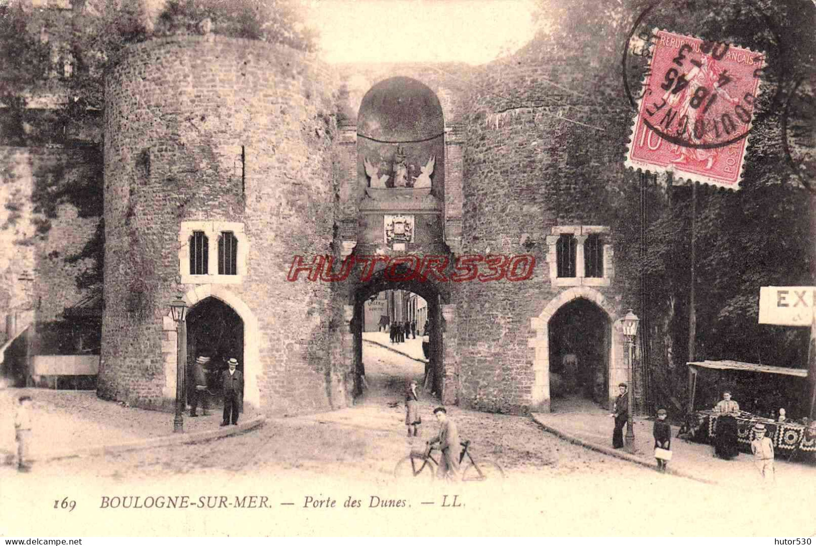 CPA BOULOGNE SUR MER - PORTE DES DUNES - Boulogne Sur Mer