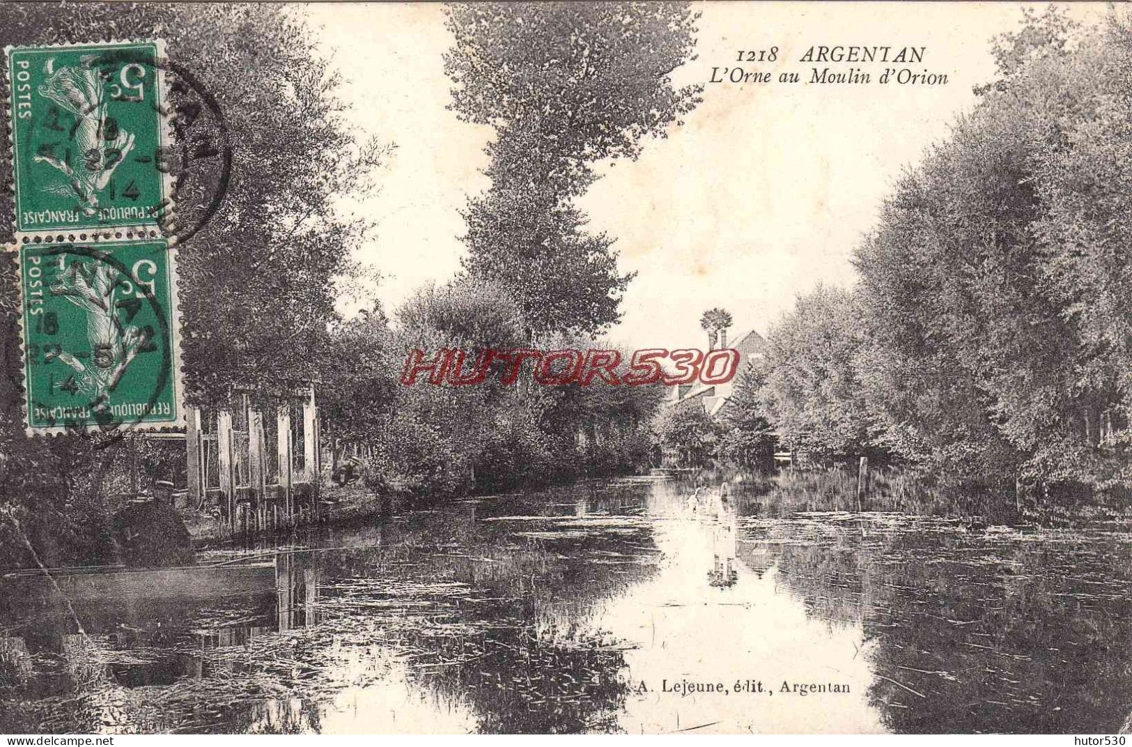 CPA ARGENTAN - L'ORNE AU MOULIN D'ORION - Argentan