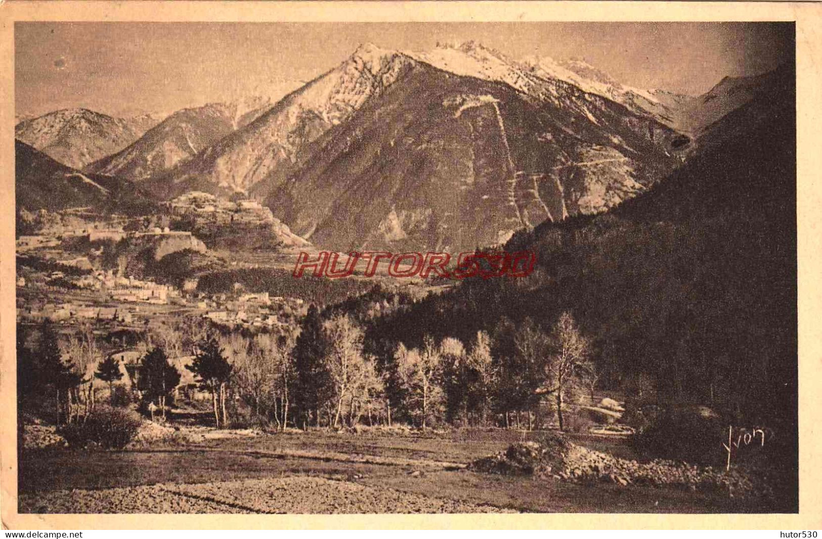 CPA BRIANCON - VUE GENERALE - Briancon