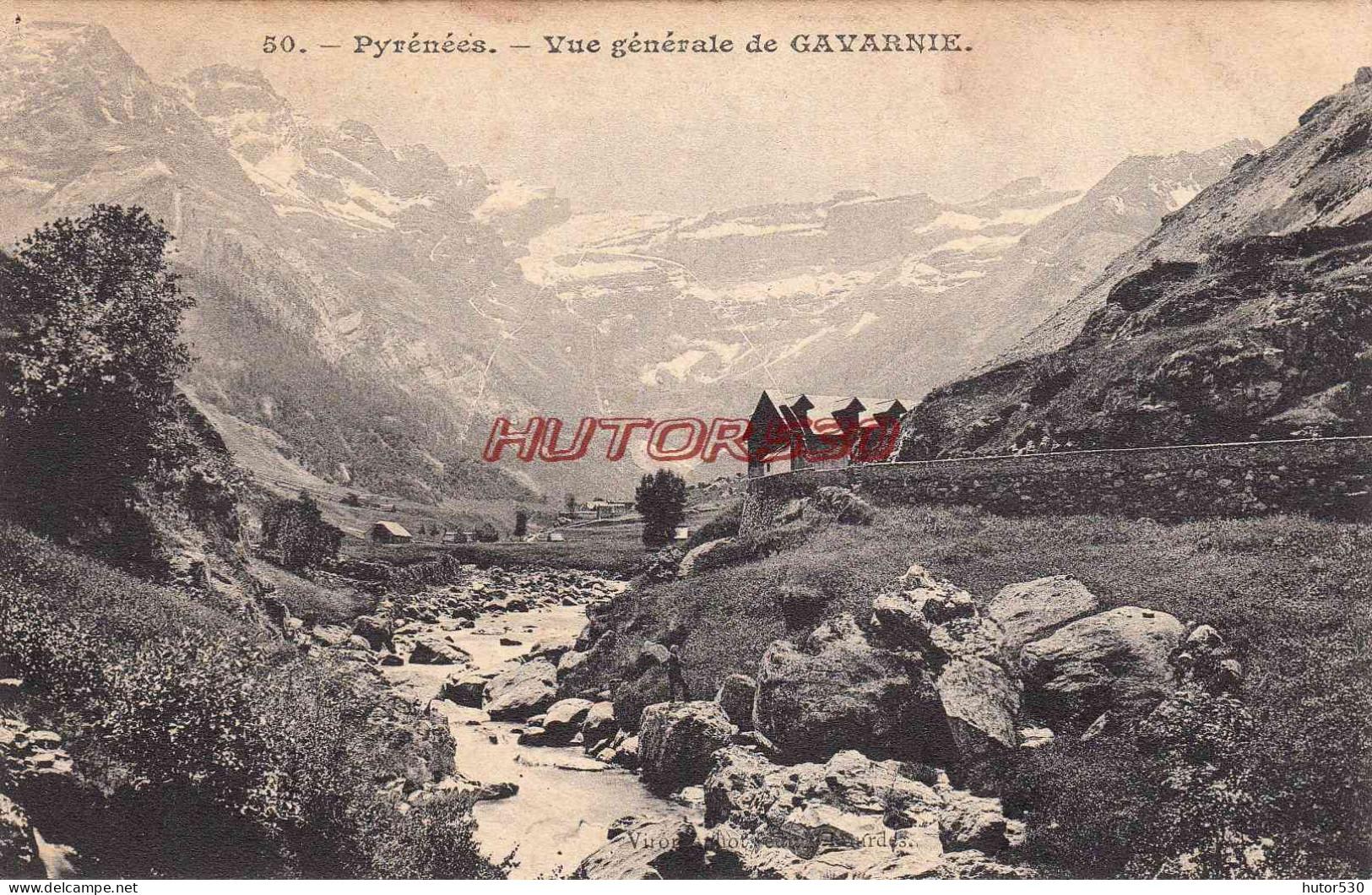 CPA GAVARNIE - VUE GENERALE - Gavarnie