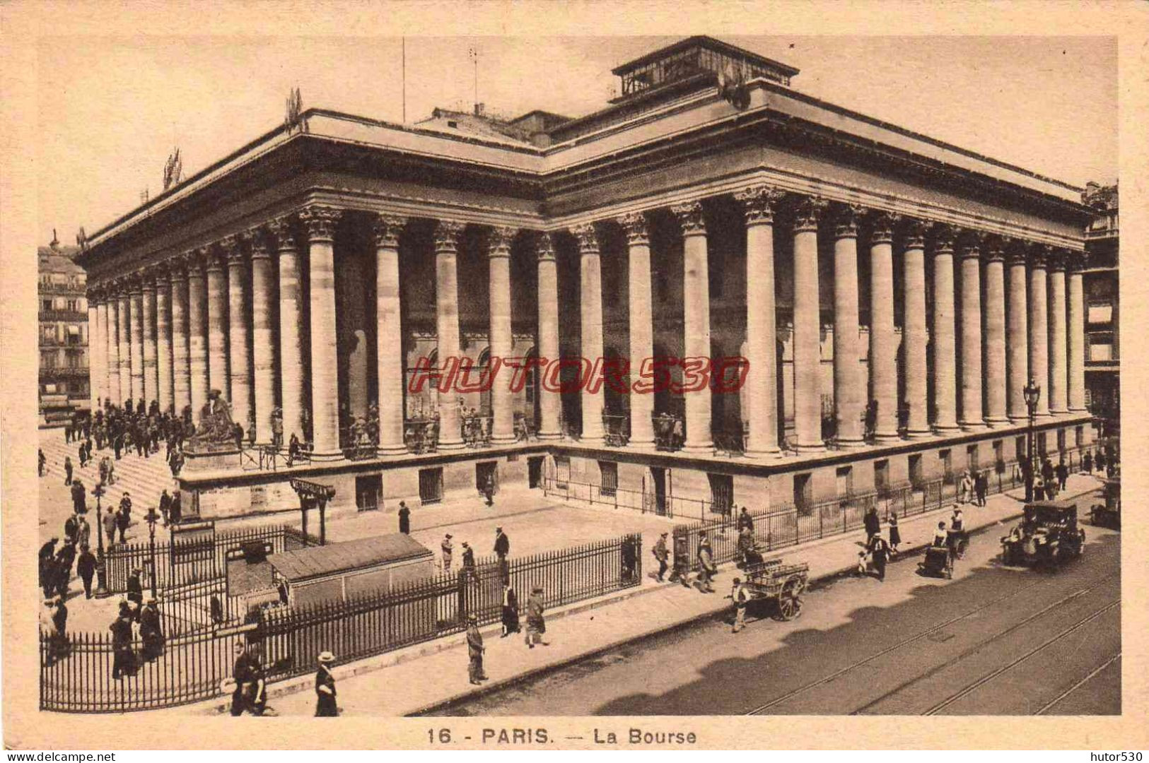 CPA PARIS - LE BOURSE - Otros Monumentos