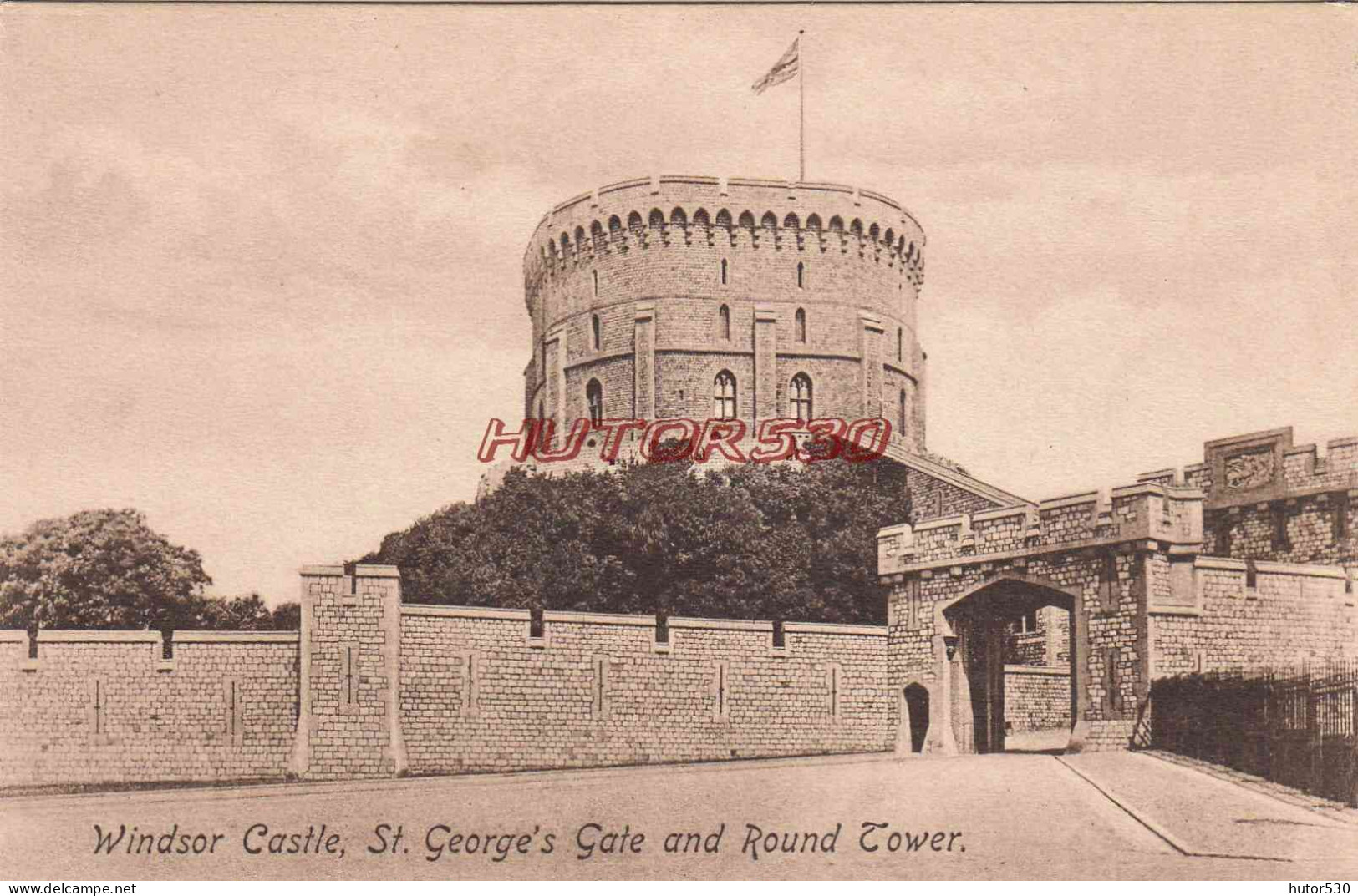 CPA WINDSOR CASTLE - ST GEORGES GATE - Other & Unclassified
