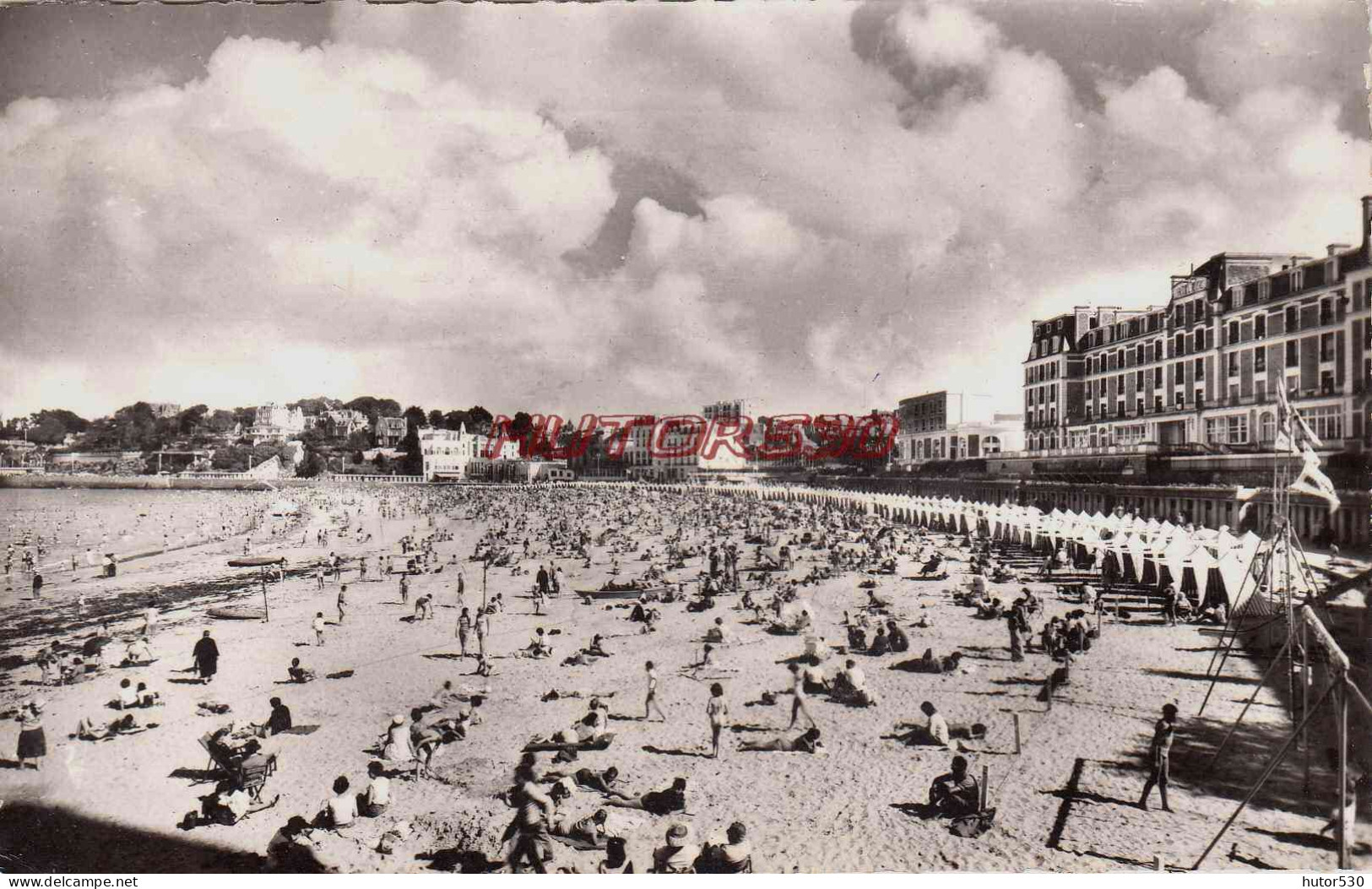 CPSM DINARD - LA PLAGE DE L'ECLUSE - Dinard