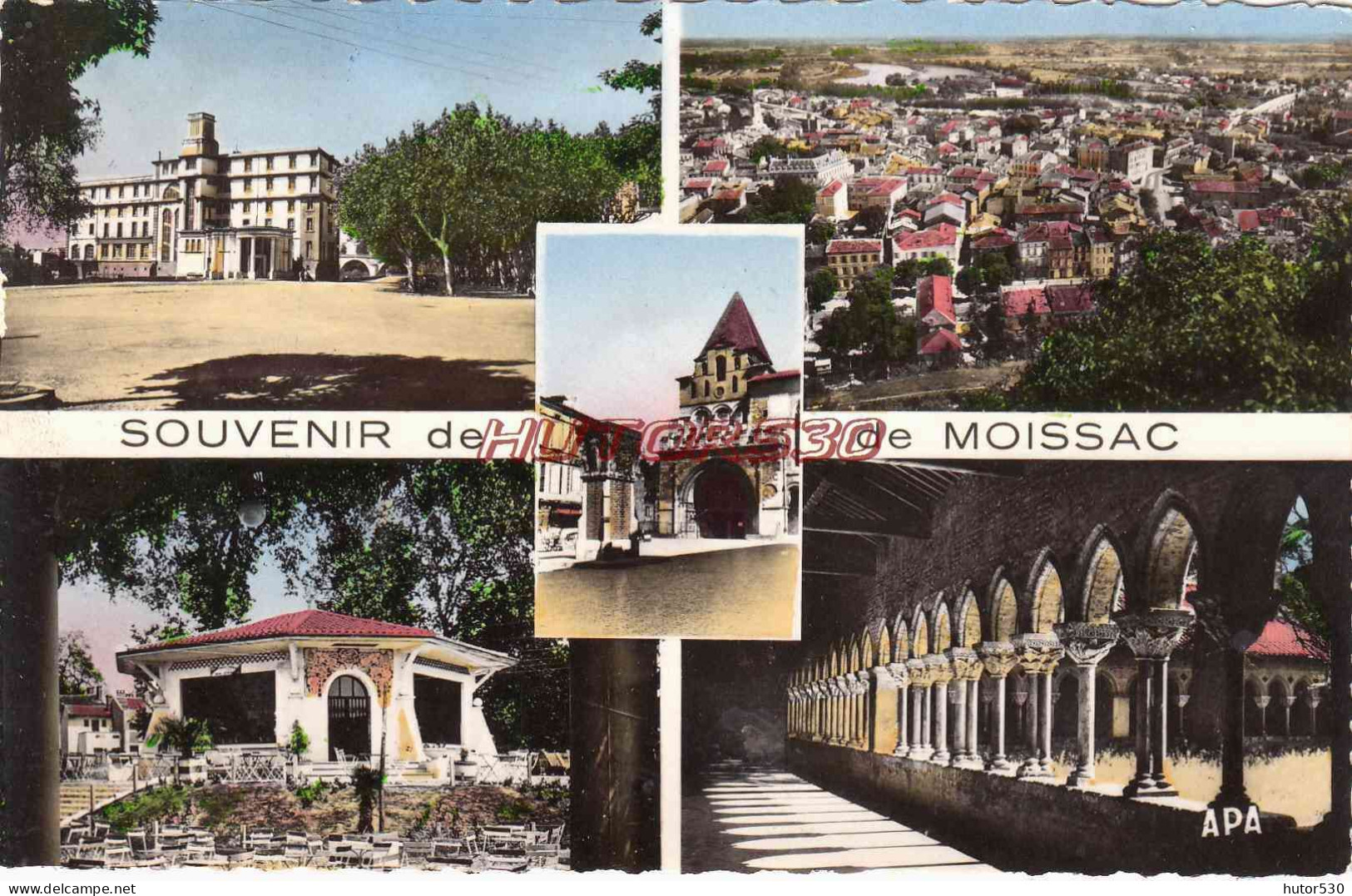 CPSM MOISSAC - MULTIVUES - Moissac