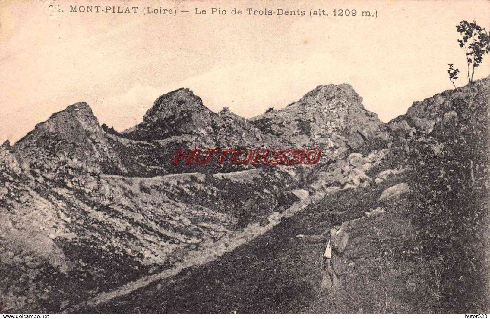 CPA MONT PILAT - LOIRE - Mont Pilat