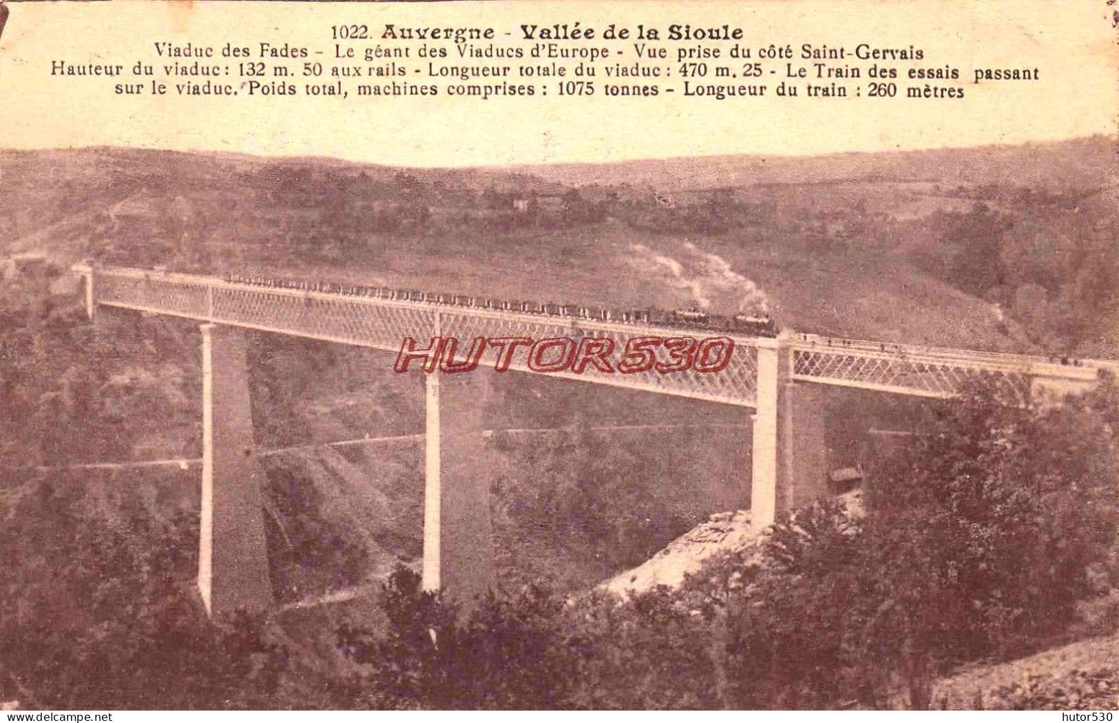 CPA AUVERGNE - VALLEE DE LA SIOULE - Auvergne