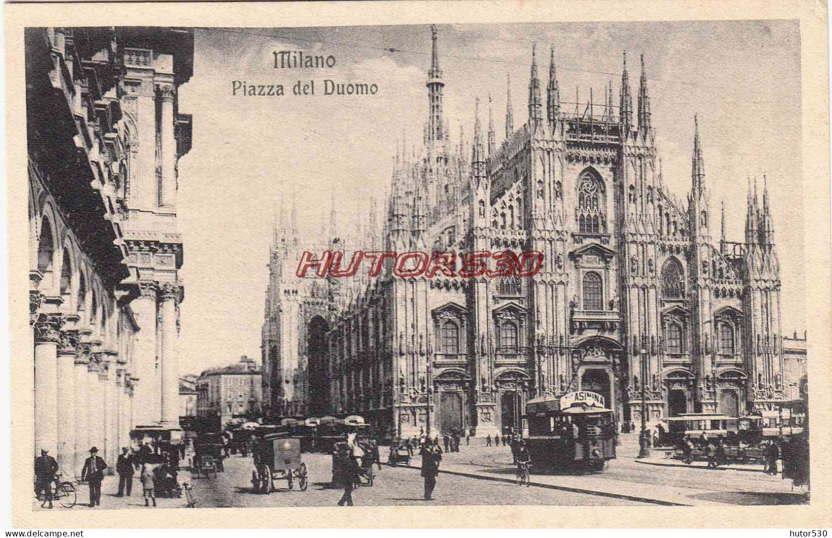 CPA MILANO - PIAZZA DEL DUOMO - Milano (Milan)