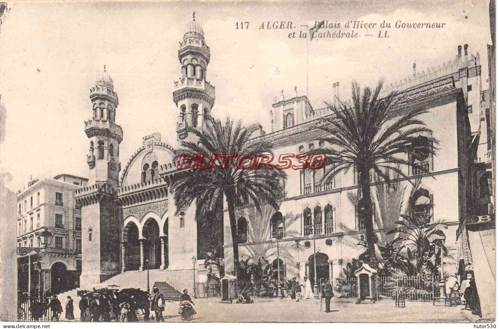 CPA ALGER - PALAIS D'HIVER DU GOUVERNEUR - Alger