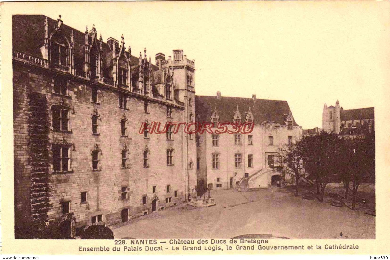 CPA NANTES - CHATEAU DES DUCS DE BRETAGNE - Nantes