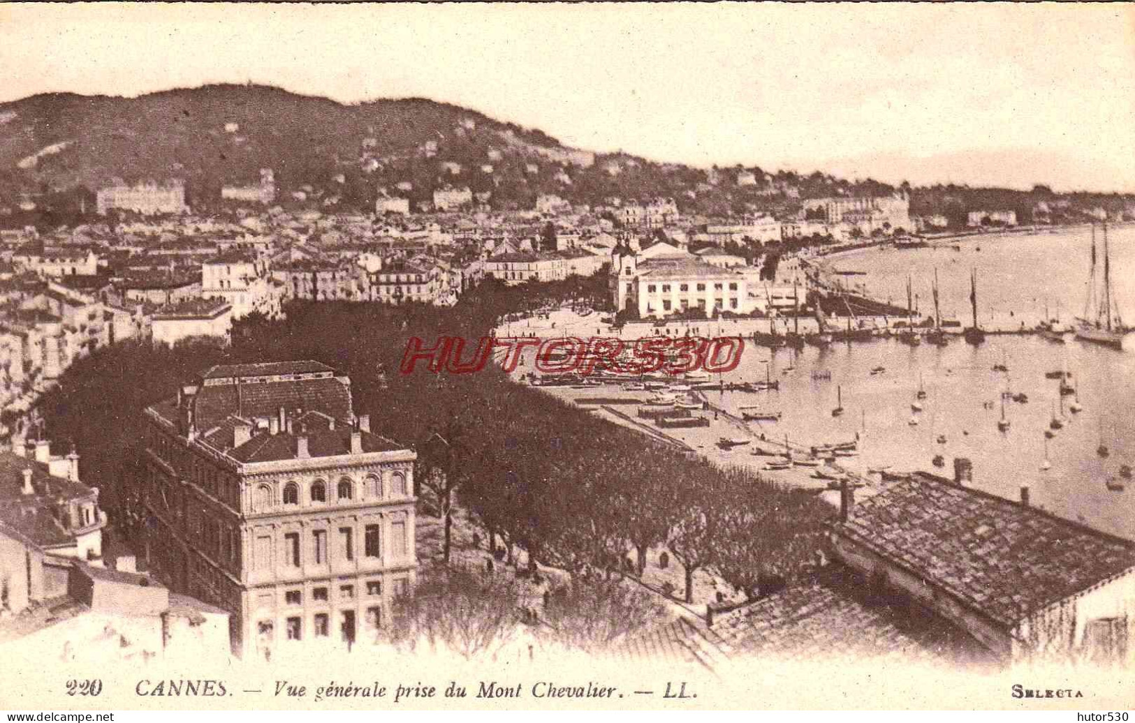 CPA CANNES - VUE GENERALE - Cannes