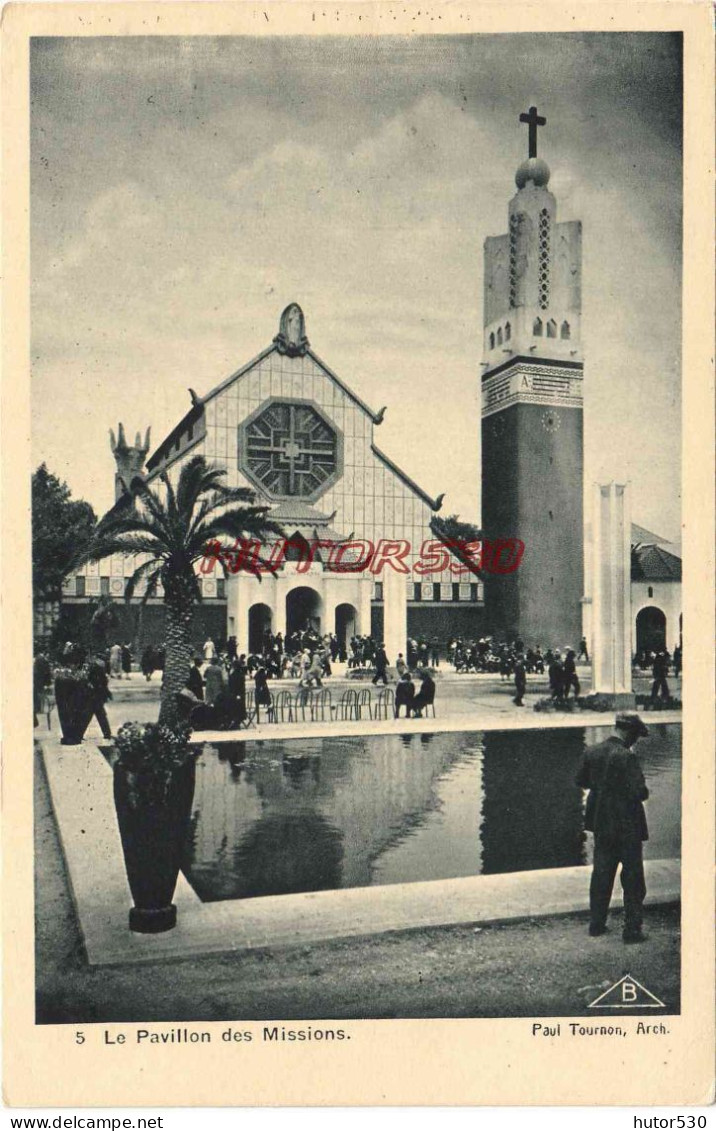 CPA PARIS - ESPO COLONIALE 1931 - LE PAVILLON DES MISSIONS - Tentoonstellingen