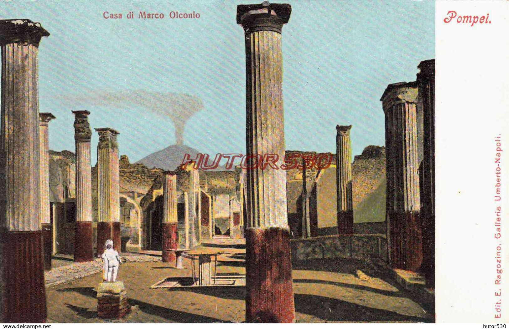 CPA POMPEI - CASA DI MARCO OLCONIO - Pompei