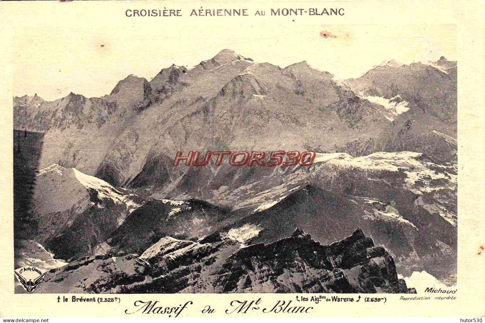 CPA CHAMONIX - CROISIERE AERIENNE AU MONT BLANC - Chamonix-Mont-Blanc