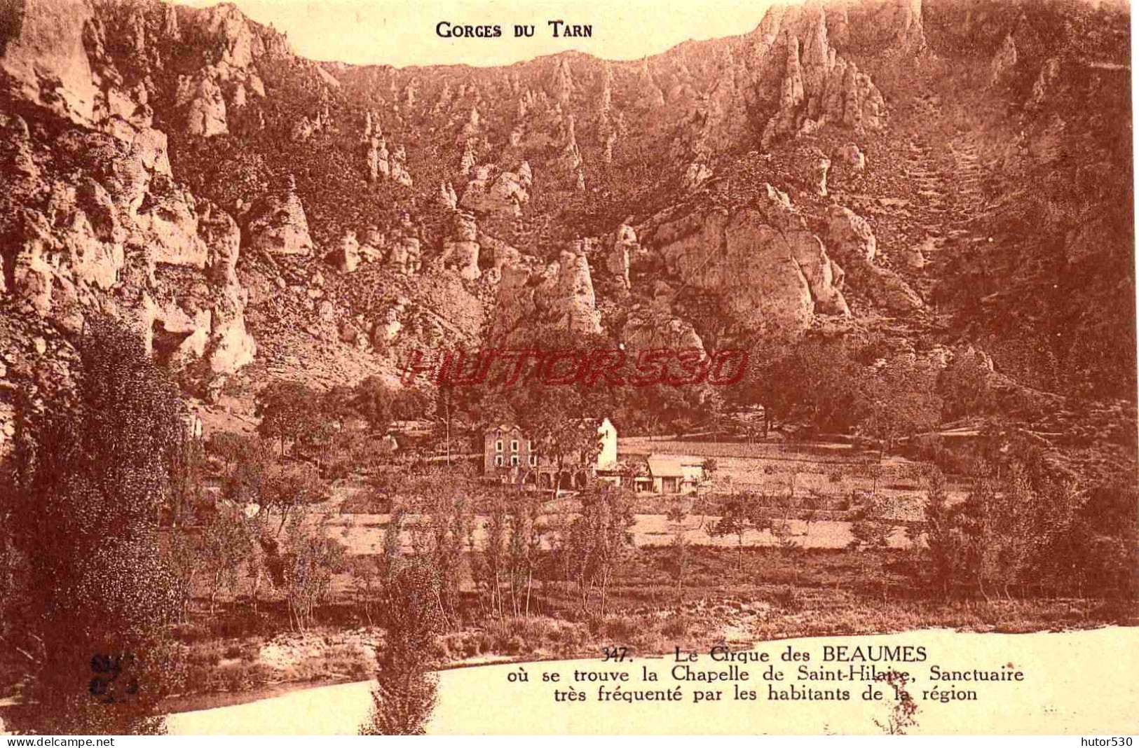 CPA GORGES DU TARN - LE CIRQUE DES BEAUMES - Gorges Du Tarn