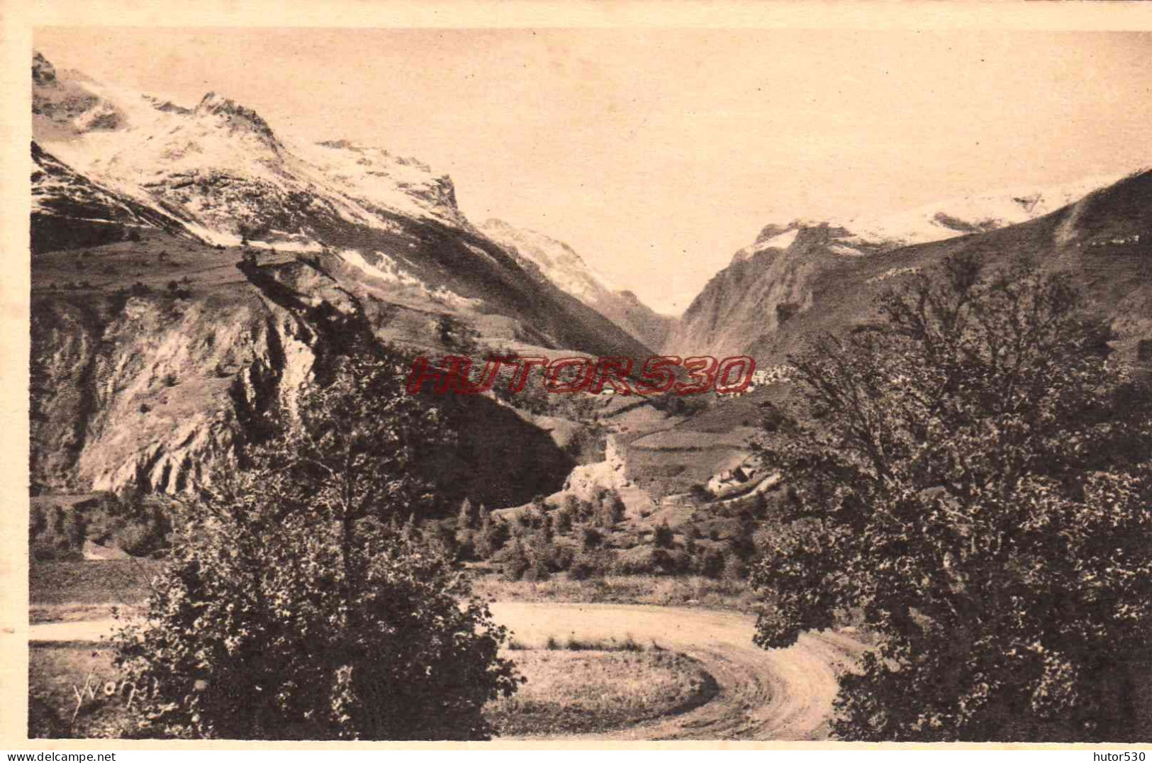 CPA LES ALPES - LA HAUTE VALLEE DE LA ROMANCHE - Autres & Non Classés