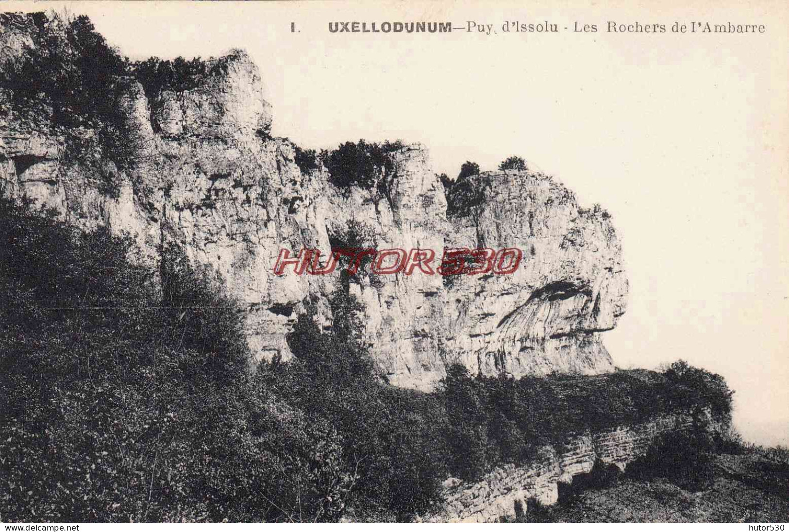 CPA UXELLODUNUM - PUY D'ISSOLU - Vayrac