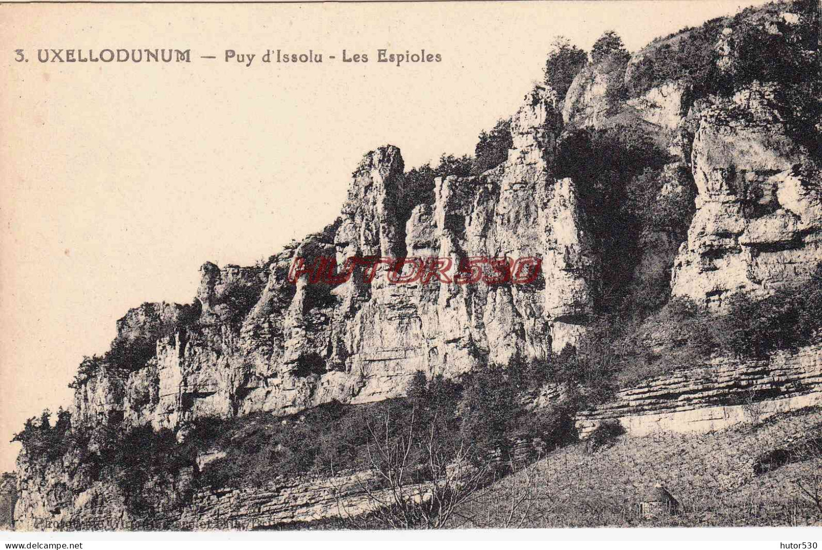 CPA UXELLODUNUM - PUY D'ISSOLU - Vayrac