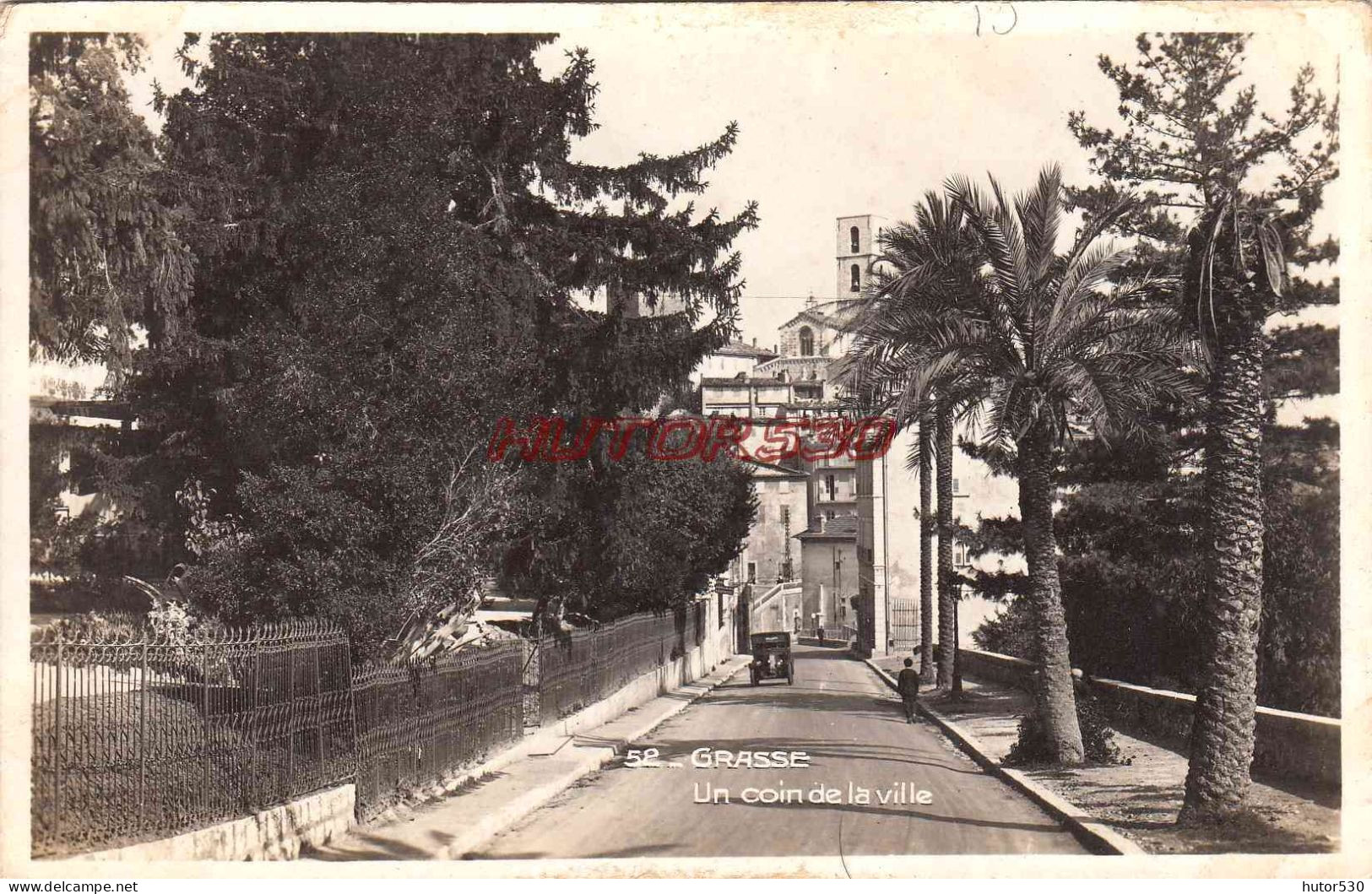 CPSM GRASSE - UN COIN DE LA VILLE - Grasse