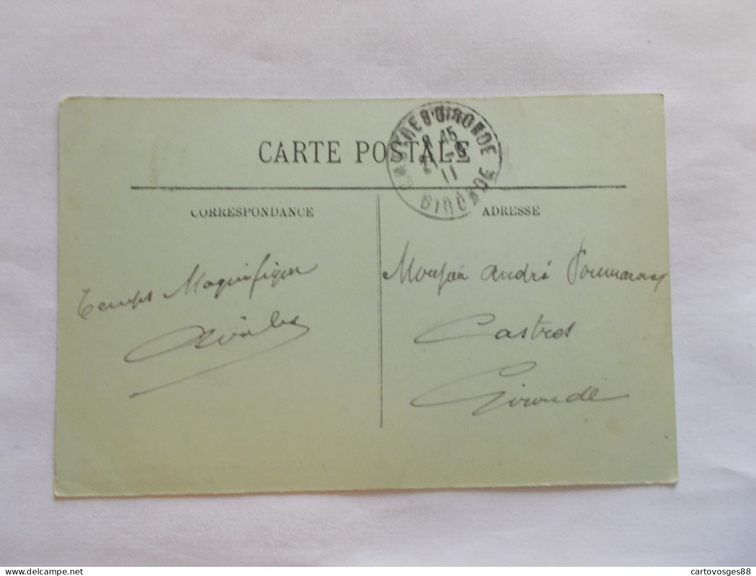 LUCHON ( 31 Haute Garonne ) PASSAGE DU PORTILLON D OO LE LAC D ESPINGO  1911 - Luchon