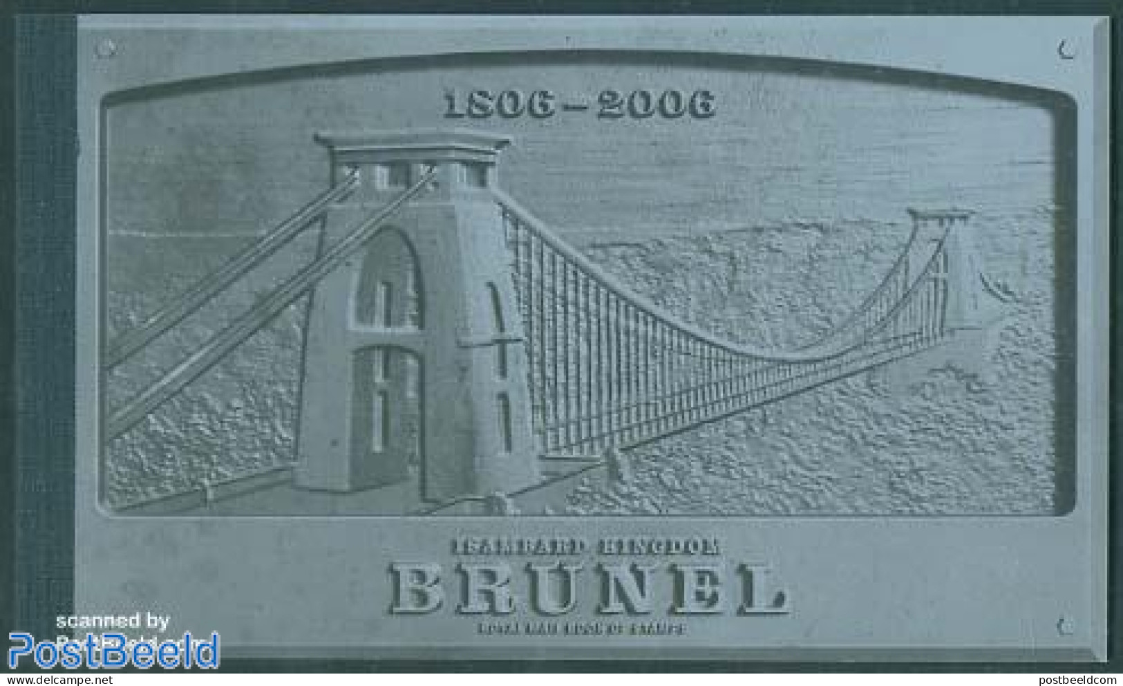 Great Britain 2006 Brunel Prestige Booklet, Mint NH, Transport - Stamp Booklets - Railways - Ships And Boats - Art - B.. - Ungebraucht