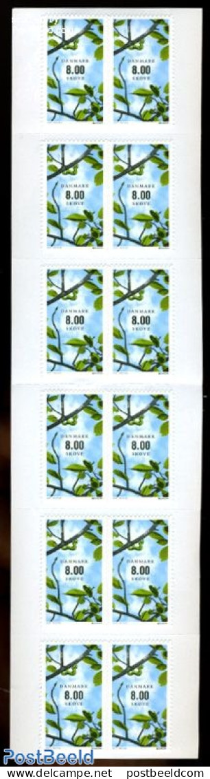 Denmark 2011 Europa, Forests Foil Booklet, Mint NH, History - Nature - Europa (cept) - Trees & Forests - Stamp Booklets - Neufs
