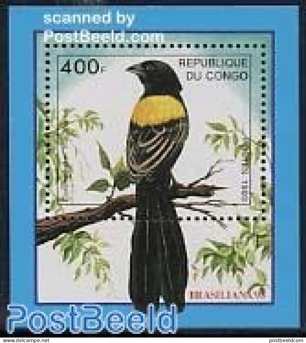 Congo Republic 1993 Brasiliana/birds S/s, Mint NH, Nature - Birds - Andere & Zonder Classificatie