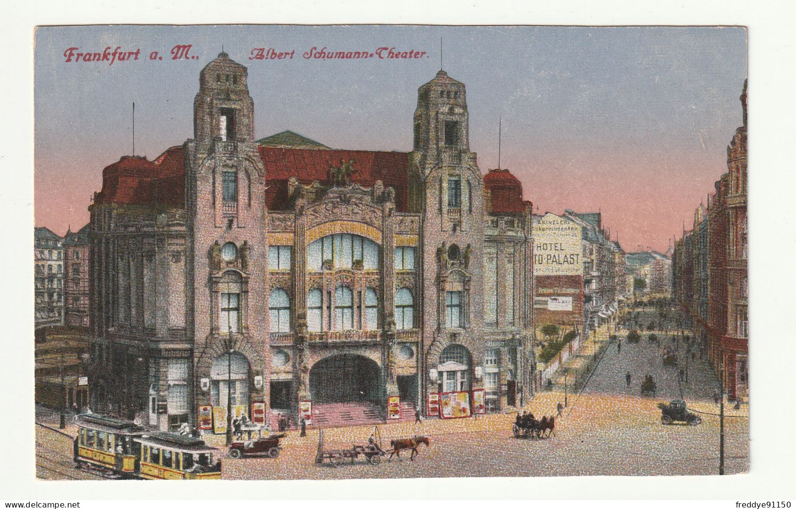 Allemagne . Frankfurt A. Main . Albert Schumann Theater - Frankfurt A. Main
