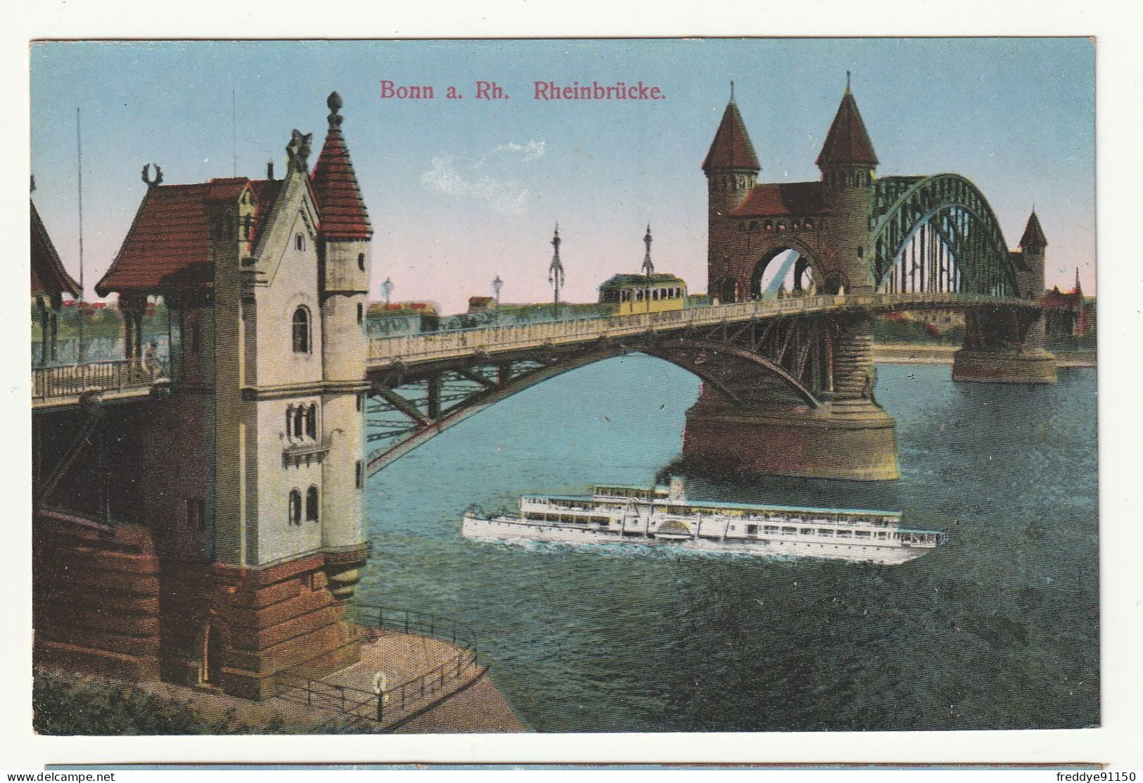 Allemagne . Bonn A. Rh . Rheinbrucke - Bonn