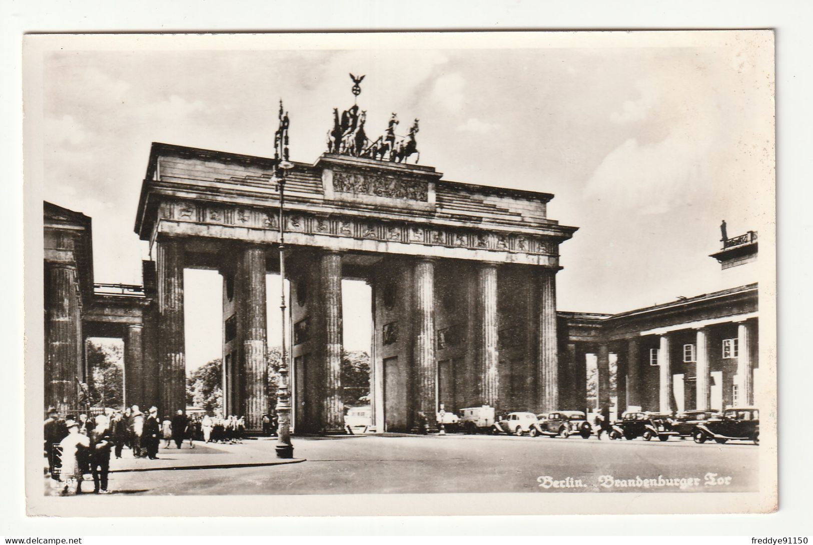 Allemagne . Berlin . Brandenburger Tot - Brandenburger Tor