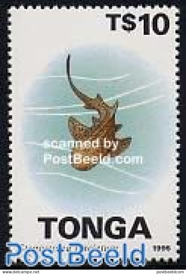 Tonga 1995 Definitive 1v, Mint NH, Nature - Fish - Fische