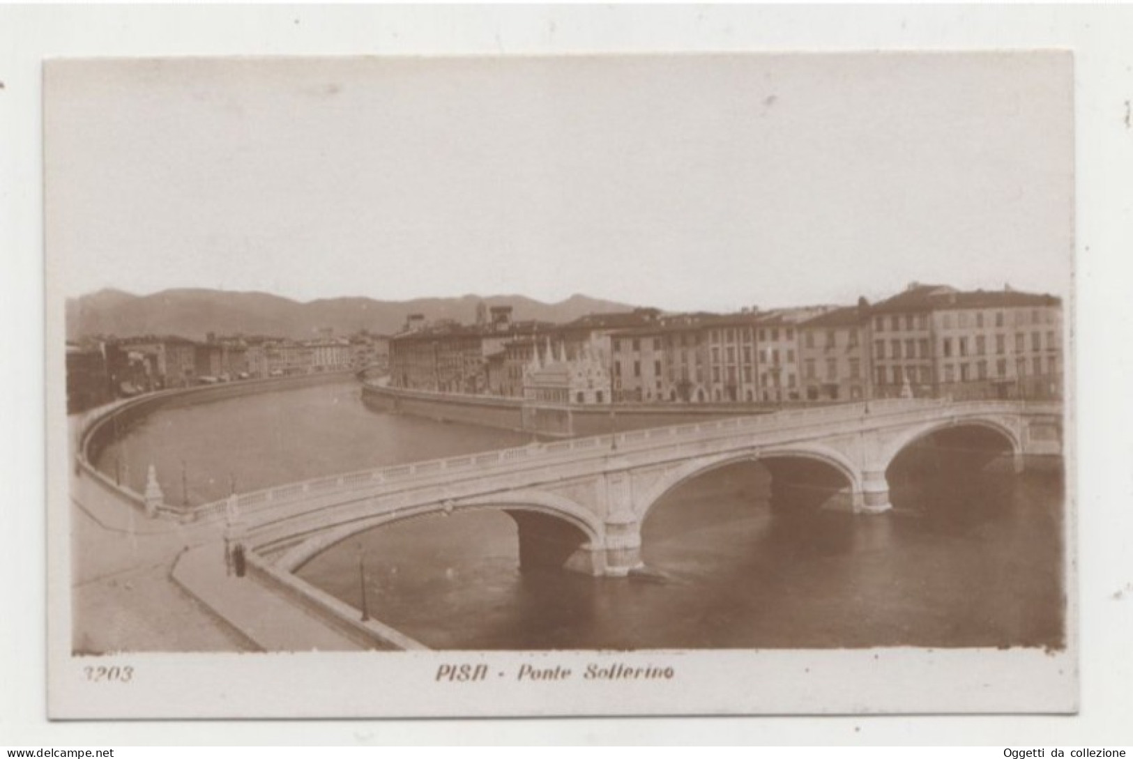 PISA, Ponte Solferino  - Non Viaggiata  (1393) - Pisa
