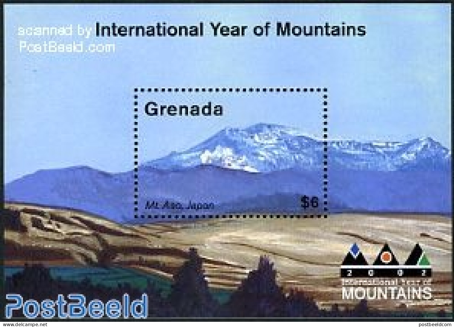 Grenada 2002 Int. Mountain Year S/s, Mint NH, Sport - Mountains & Mountain Climbing - Klimmen