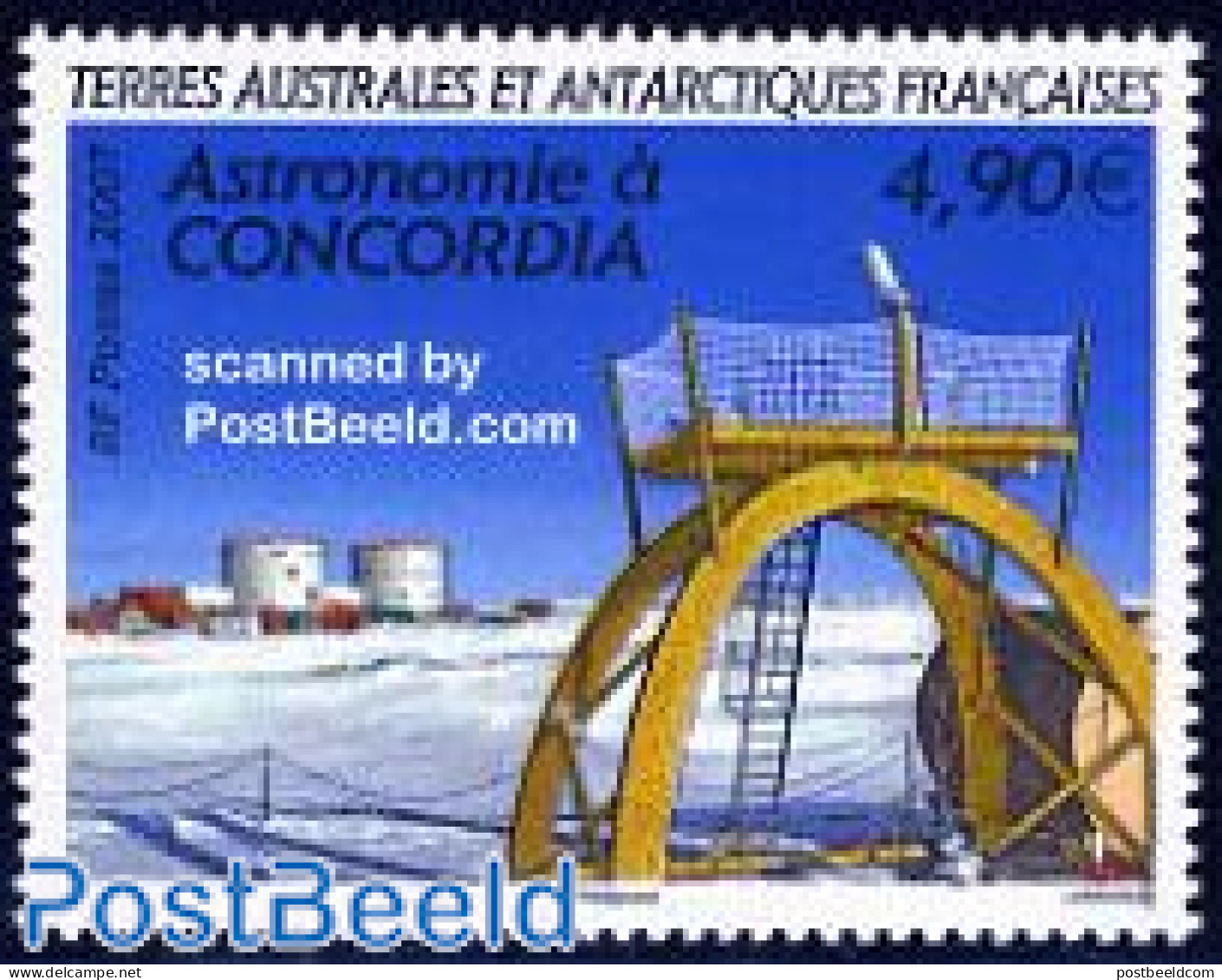 French Antarctic Territory 2007 Astronomy In Concordia 1v, Mint NH, Science - Astronomy - Nuovi