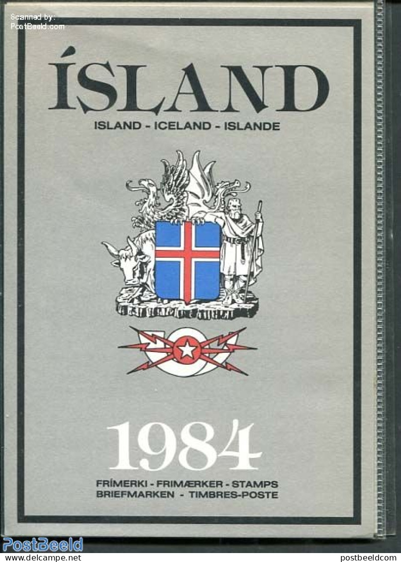 Iceland 1984 Official Yearset 1984, Mint NH, Various - Yearsets (by Country) - Neufs
