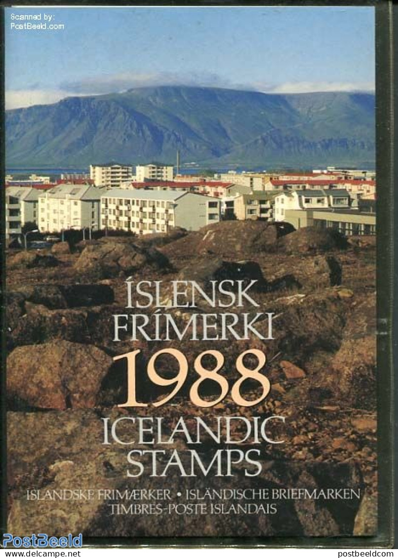 Iceland 1988 Official Yearset 1988, Mint NH, Various - Yearsets (by Country) - Ongebruikt