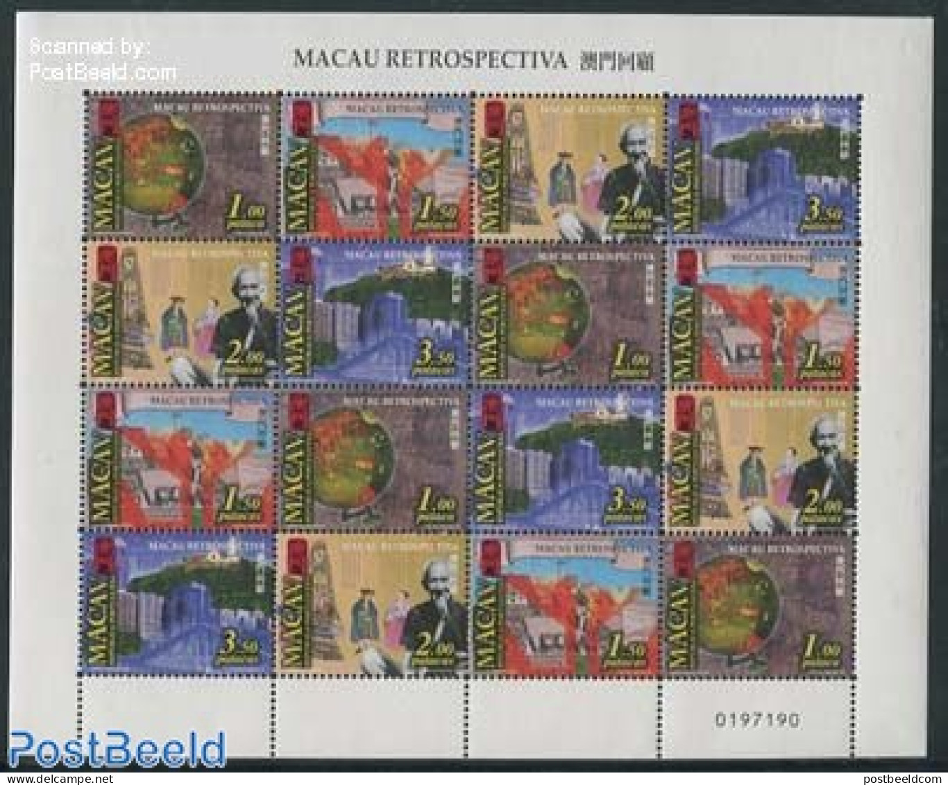 Macao 1999 Portugese Administration M/s, Mint NH, History - Various - History - Maps - Art - Bridges And Tunnels - Ongebruikt