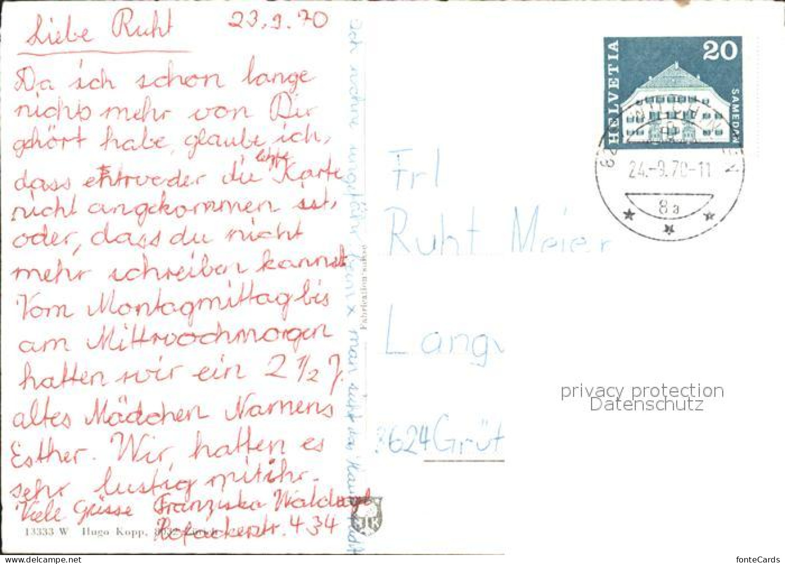 11837334 Wilchingen Ortsansicht Weinland Wilchingen - Other & Unclassified