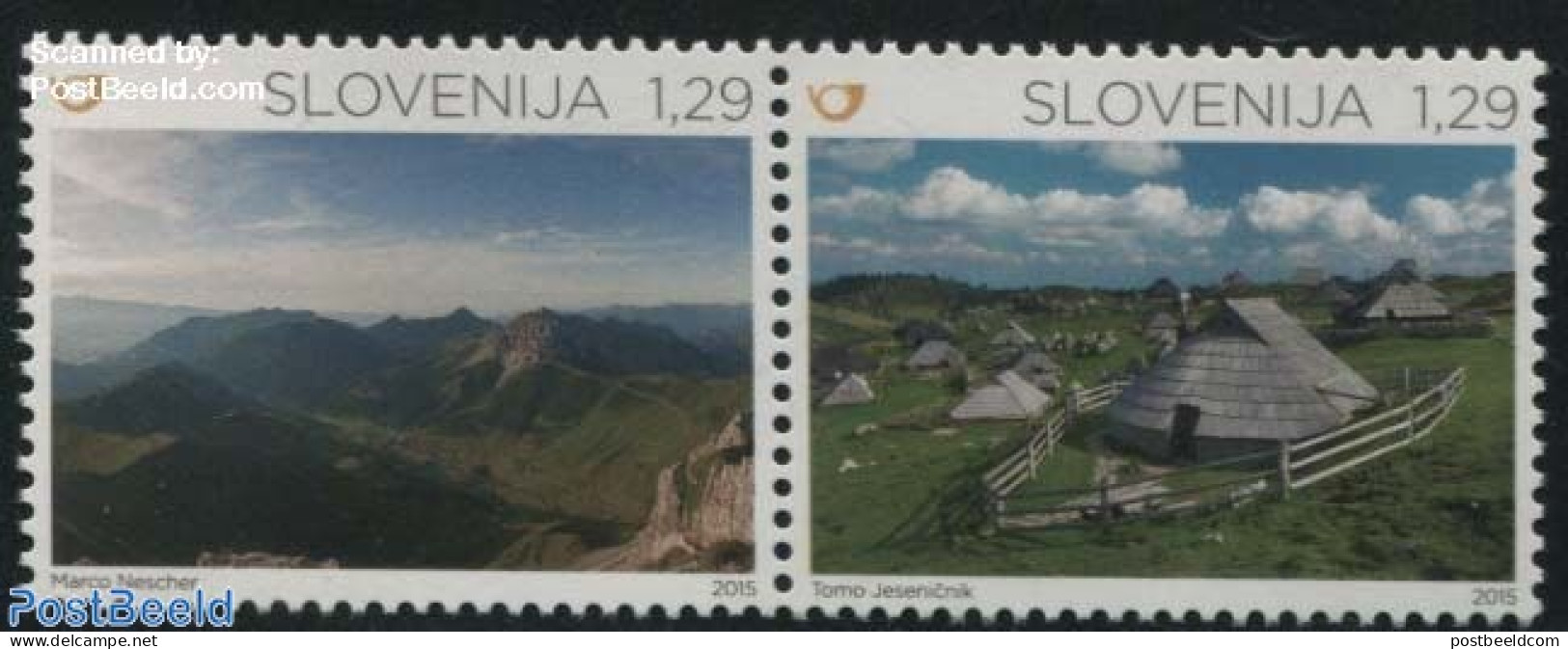 Slovenia 2015 Alps 2v [:], Joint Issue Liechtenstein, Mint NH, Sport - Various - Mountains & Mountain Climbing - Joint.. - Climbing