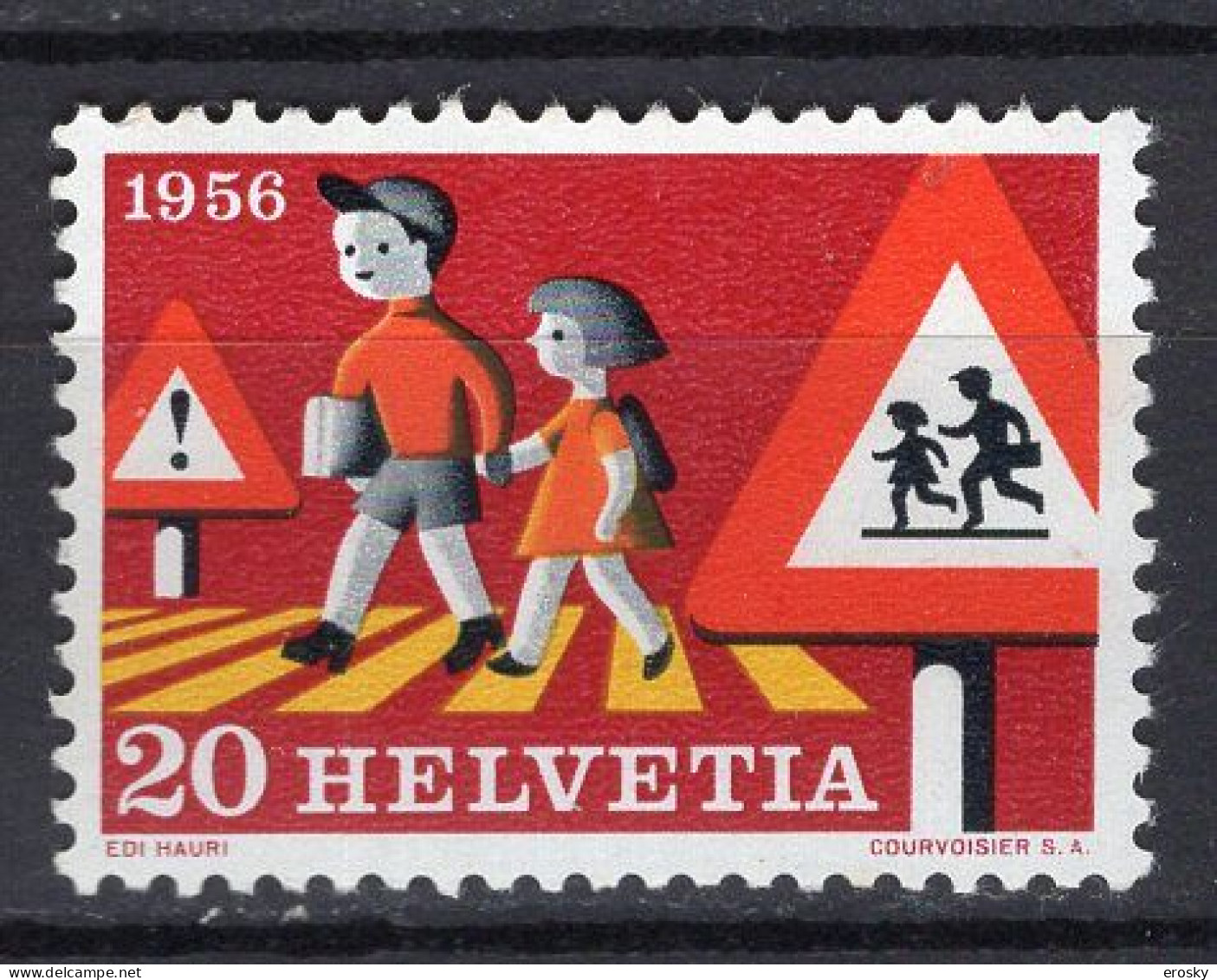 T3437 - SUISSE SWITZERLAND Yv N°574 * - Unused Stamps