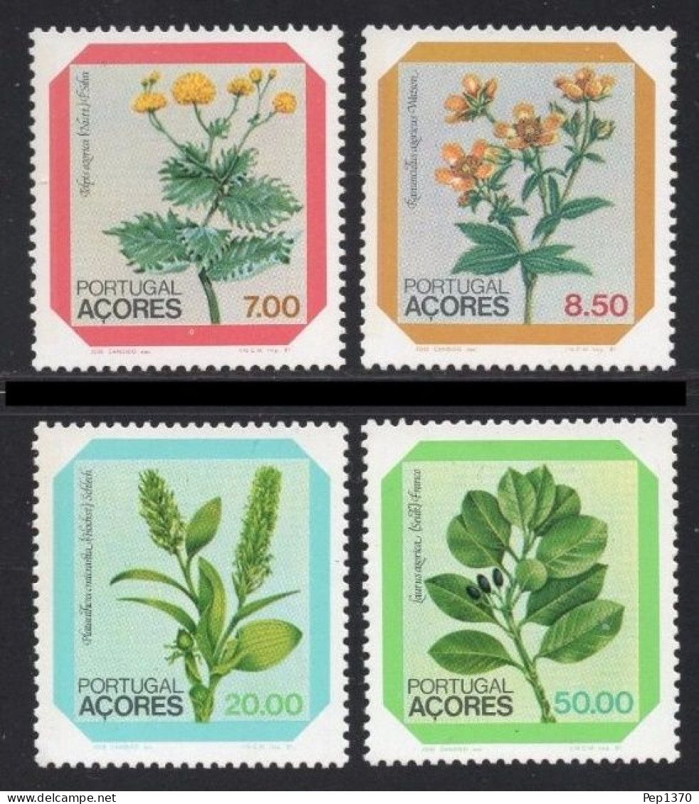 AZORES 1981 - AÇORES - FLORES - YVERT 334/337** - Azores