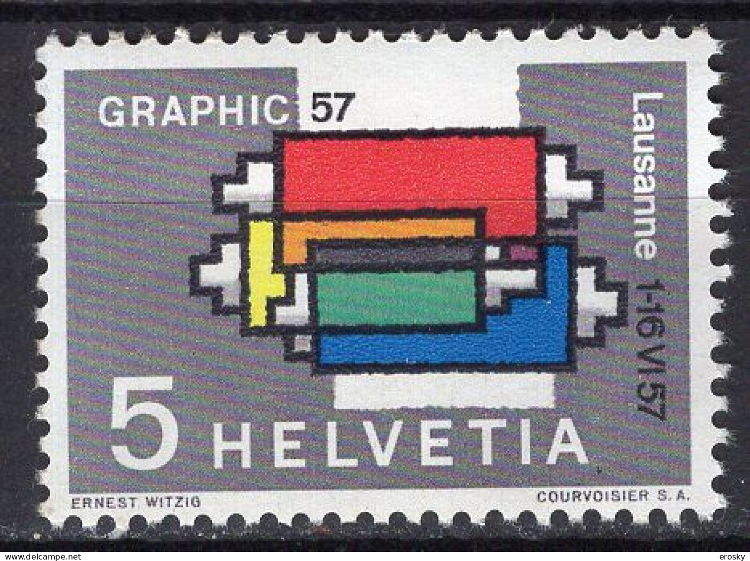T3442 - SUISSE SWITZERLAND Yv N°586 ** - Unused Stamps