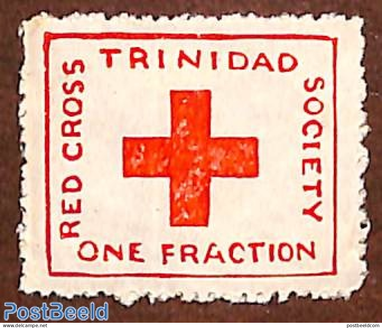 Trinidad & Tobago 1914 Red Cross 1v, Unused (hinged), Health - Red Cross - Croix-Rouge