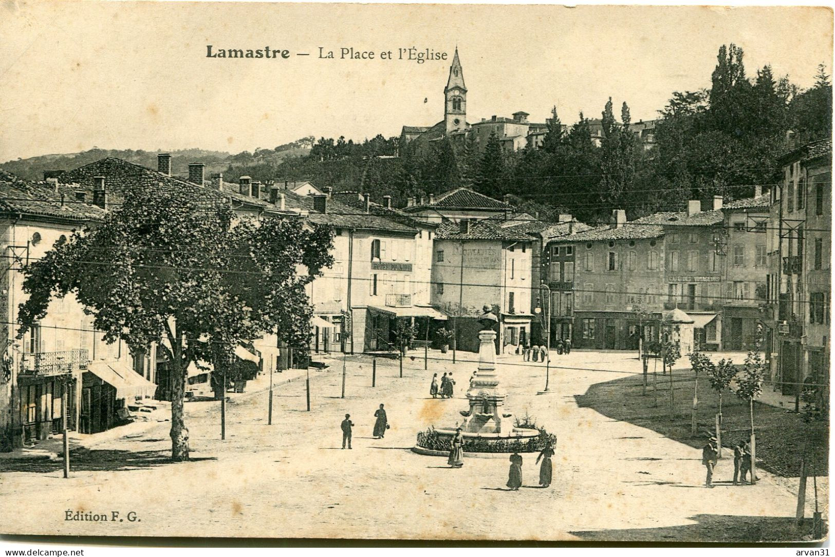 LAMASTRE - LAPLACE Et L' EGLISE - - Lamastre