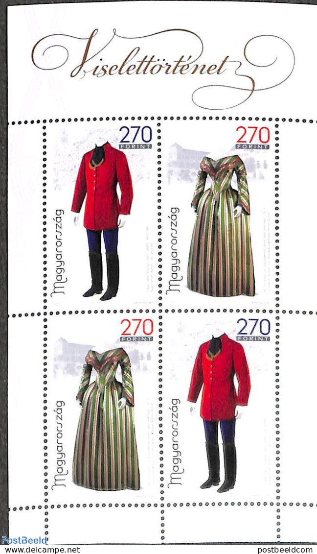 Hungary 2023 Fashion S/s, Mint NH, Art - Fashion - Unused Stamps
